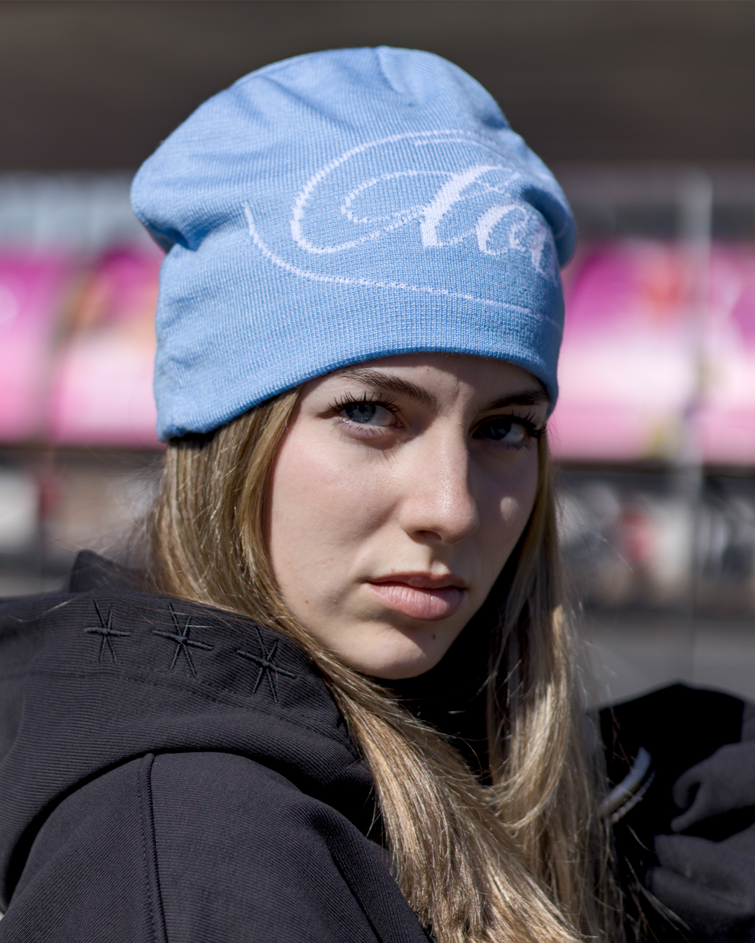 SKY BLUE BEANIE