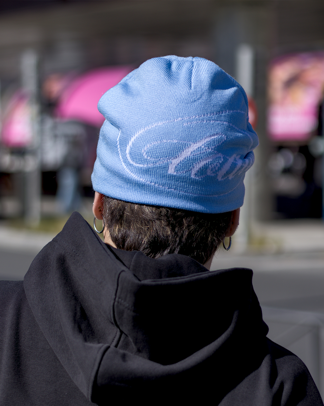 SKY BLUE BEANIE